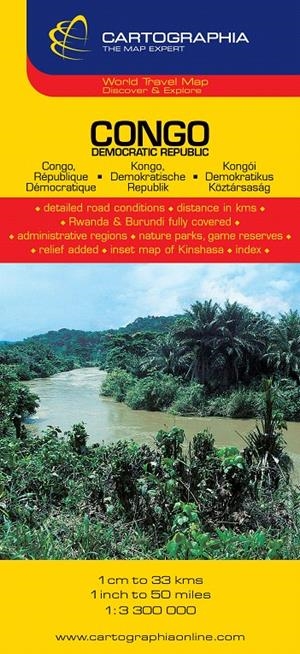 CONGO MAPA CARTOGRAPHIA 2012 | 9789633529751 | VARIOS AUTORES | Llibreria La Gralla | Librería online de Granollers