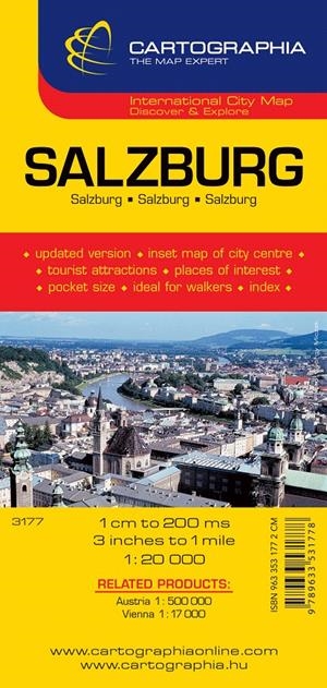 SALZBURG PLANO CARTOGRAPHIA 2012 | 9789633531778 | VARIOS AUTORES | Llibreria La Gralla | Librería online de Granollers