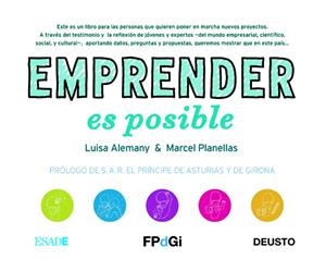 EMPRENDER ES POSIBLE | 9788423428656 | ALEMANY, LUISA; PLANELLAS, MARCEL | Llibreria La Gralla | Librería online de Granollers