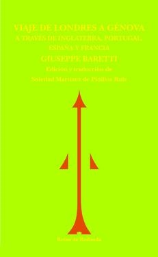 VIAJE DE LONDRES A GENOVA | 9788493365615 | BARETTI, GIUSSEPPE | Llibreria La Gralla | Librería online de Granollers