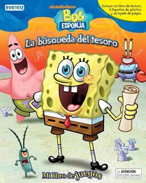 BOB ESPONJA. LA BÚSQUEDA DEL TESORO | 9788444167374 | NICKELODEON | Llibreria La Gralla | Llibreria online de Granollers