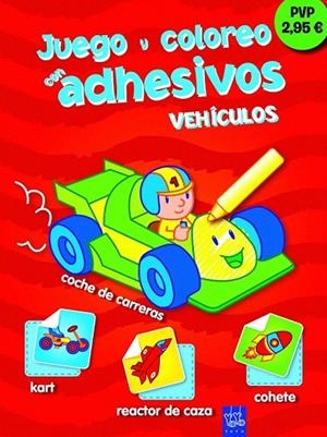 JUEGO Y COLOREO CON ADHESIVOS. VEHÍCULOS | 9788408111368 | Llibreria La Gralla | Librería online de Granollers