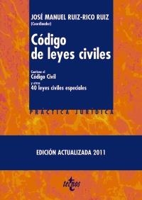 CÓDIGO DE LEYES CIVILES | 9788430953936 | RUIZ RICO RUIZ, JOSÉ MANUEL | Llibreria La Gralla | Librería online de Granollers