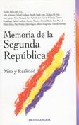 MEMORIA DE LA SEGUNDA REPUBLICA. MITO Y REALIDAD | 9788497425520 | EGIDO LEON, ANGELES (ED.) | Llibreria La Gralla | Llibreria online de Granollers