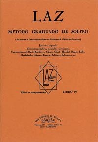 LAZ METODO GRADUADO DE SOLFEO LIBRO IV | 9788480207126 | Llibreria La Gralla | Llibreria online de Granollers