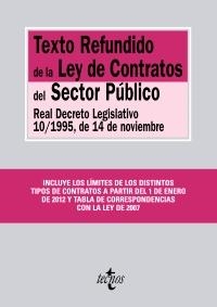 TEXTO REFUNDIDO DE LA LEY DE CONTRATOS DEL SECTOR PÚBLICO | 9788430954636 | Llibreria La Gralla | Librería online de Granollers