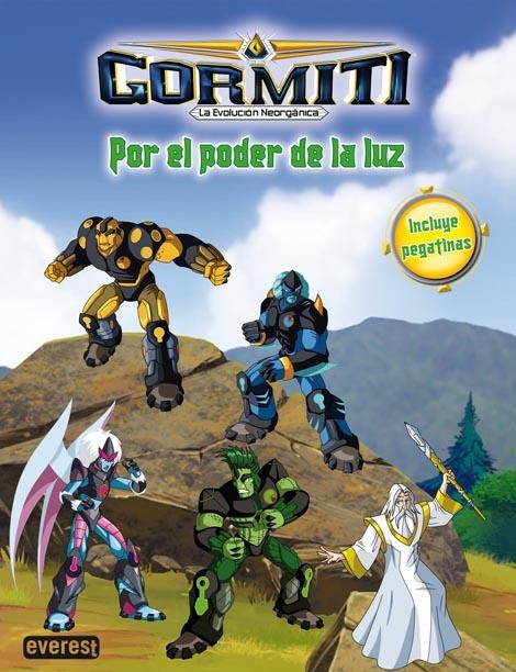 GORMITI. LA EVOLUCIÓN NEORGÁNICA. POR EL PODER DE LA LUZ. LIBRO DE COLOREAR Y AC | 9788444168357 | Llibreria La Gralla | Librería online de Granollers