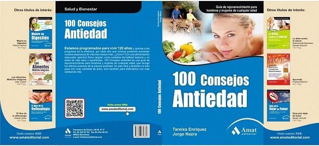 100 CONSEJOS ANTIEDAD | 9788497353823 | ENRÍQUEZ, TAREIXA; NAZRA, JORGE | Llibreria La Gralla | Librería online de Granollers