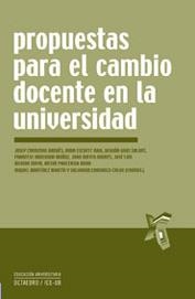 PROPUESTAS PARA EL CAMBIO DOCENTE EN LA UNIVERSIDAD | 9788480638609 | AA.VV. | Llibreria La Gralla | Librería online de Granollers