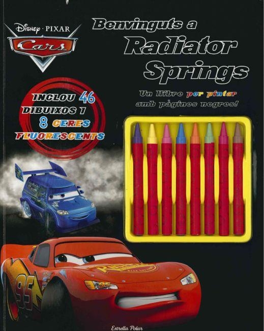 BENVINGUTS A RADIATOR SPRINGS. UN LLIBRE PER PINTAR AMB PÀGINES NEGRES | 9788499326719 | Llibreria La Gralla | Llibreria online de Granollers