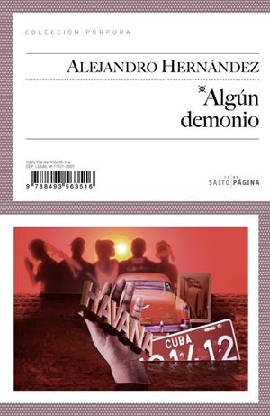ALGUN DEMONIO | 9788493563516 | HERNANDEZ, ALEJANDRO | Llibreria La Gralla | Librería online de Granollers
