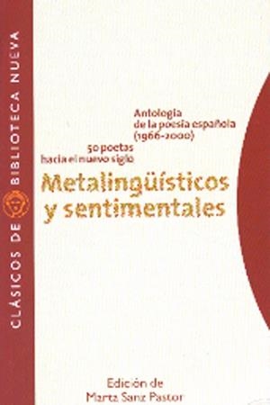METALINGÜISTICOS Y SENTIMENTALES | 9788497425674 | SANZ PASTOR, MARTA (ED.) | Llibreria La Gralla | Librería online de Granollers