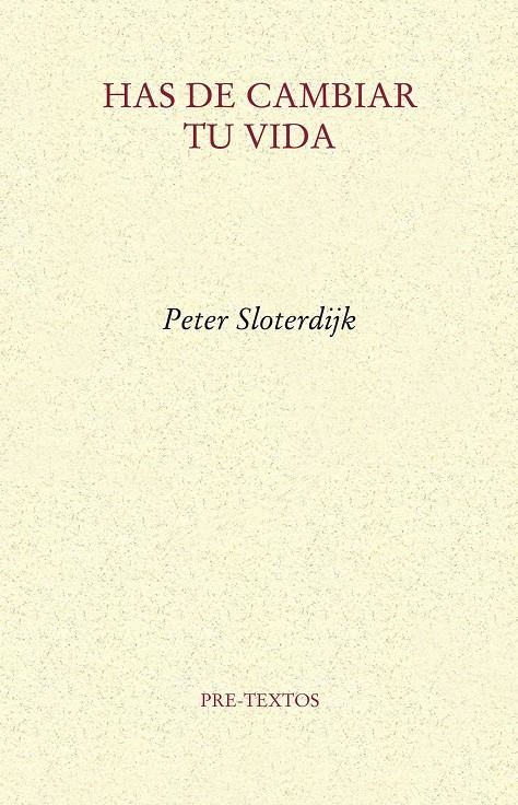 HAS DE CAMBIAR TU VIDA | 9788415297543 | SLOTERDIJK, PETER | Llibreria La Gralla | Llibreria online de Granollers