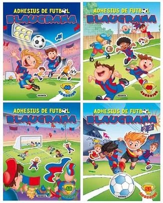 ADHESIUS DE FUTBOL BLAUGRANA (DIFERENTS TÍTOLS) | 9788467703597 | Llibreria La Gralla | Librería online de Granollers