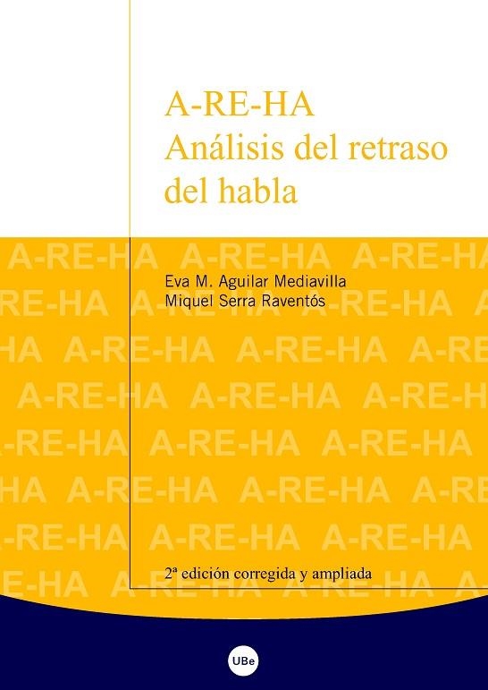A RE HA ANALISIS DEL RETRASO DEL HABLA | 9788447531615 | AGUILAR, EVA MARIA; SERRA RAVENTOS, MIQUEL | Llibreria La Gralla | Llibreria online de Granollers