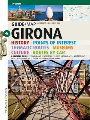 GIRONA GUIA + MAPA TRIANGLE POSTALS ANGLES | 9788484782926 | Llibreria La Gralla | Librería online de Granollers