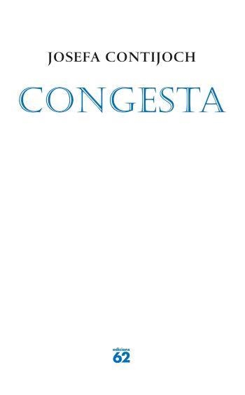 CONGESTA | 9788429759709 | CONTIJOCH, JOSEFA | Llibreria La Gralla | Llibreria online de Granollers
