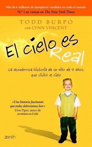 CIELO ES REAL, EL | 9788408005834 | BURPO, TODD; VINCENT, LYNN | Llibreria La Gralla | Librería online de Granollers