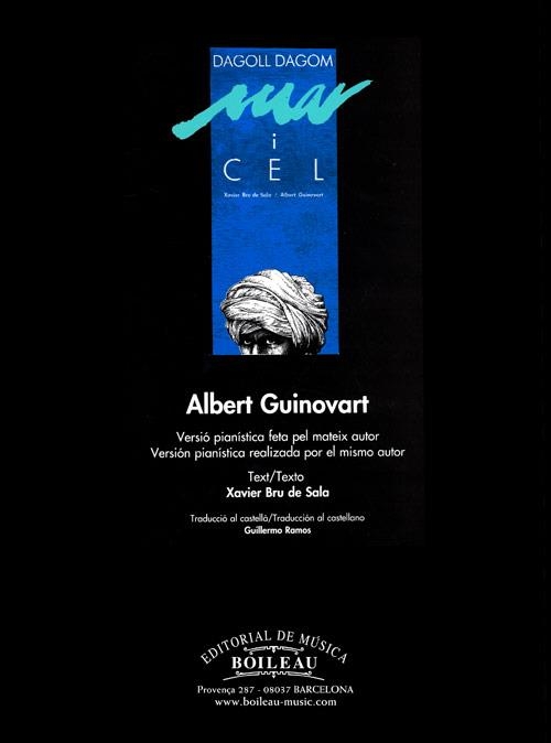 MAR I CEL. VERSIO PIANISTICA | 9788480208048 | GUINOVART, ALBERT | Llibreria La Gralla | Llibreria online de Granollers