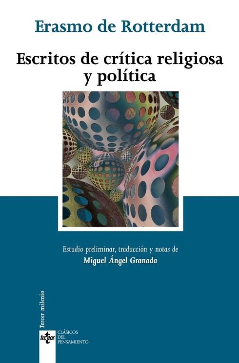 ESCRITOS DE CRITICA RELIGIOSA Y POLITICA | 9788430946747 | ERASMO DE ROTTERDAM | Llibreria La Gralla | Llibreria online de Granollers