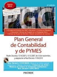 PLAN GENERAL DE CONTABILIDAD Y DE PYMES | 9788436826456 | Llibreria La Gralla | Librería online de Granollers