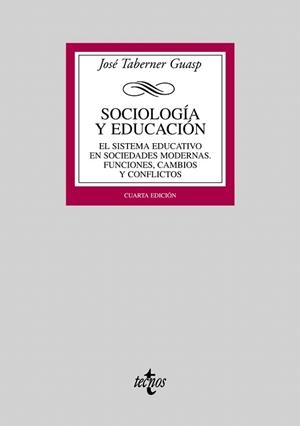 SOCIOLOGIA Y EDUCACION | 9788430946808 | TABERNER GUASP, JOSE | Llibreria La Gralla | Llibreria online de Granollers