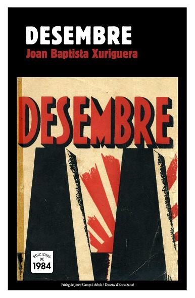 DESEMBRE | 9788496061996 | XURIGUERA, JOAN BAPTISTE | Llibreria La Gralla | Librería online de Granollers