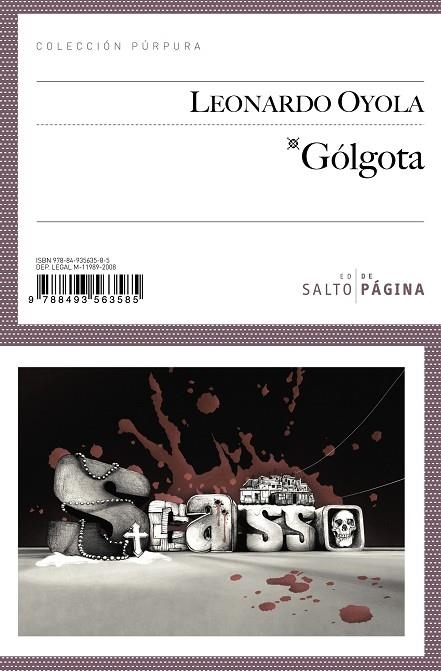 GOLGOTA (PURPURA) | 9788493563585 | OYOLA, LEONARDO | Llibreria La Gralla | Librería online de Granollers
