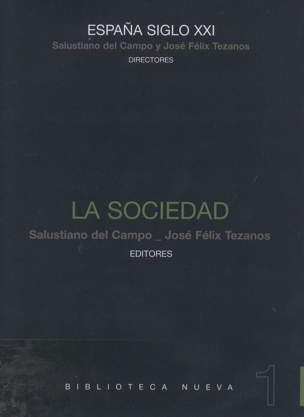 SOCIEDAD 1, LA | 9788497427951 | DEL CAMPO, SALUSTIANO / TEZANOS, JOSE FELIX | Llibreria La Gralla | Llibreria online de Granollers
