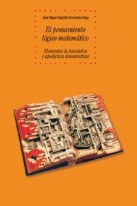 PENSAMIENTO LOGICO MATEMATICO, EL | 9788446026778 | SAGUILLO FERNANDEZ VEGA, JOSE MIGUEL | Llibreria La Gralla | Librería online de Granollers