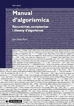 MANUAL D'ALGORISMICA | 9788497885706 | BISBAL RIERA, JESUS | Llibreria La Gralla | Librería online de Granollers