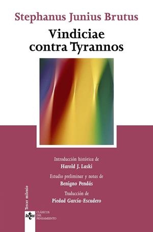 VINDICIAE CONTRA TYRANNOS. DEL PODER LEGITIMO DEL PRINCIPE | 9788430947126 | BRUTUS, STEPHANUS JUNIUS | Llibreria La Gralla | Librería online de Granollers