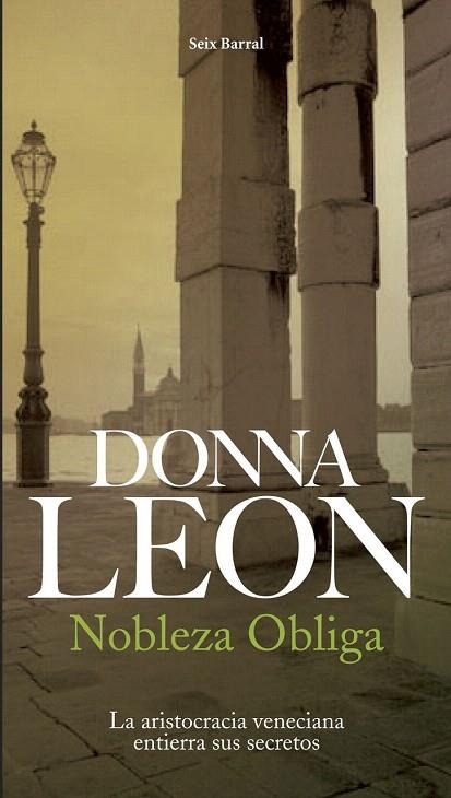 NOBLEZA OBLIGA | 9788432228162 | LEON, DONNA | Llibreria La Gralla | Llibreria online de Granollers