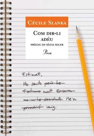 COM DIR-LI ADEU (A TOT VENT 478) | 9788484371359 | SLANKA, CECILE | Llibreria La Gralla | Librería online de Granollers