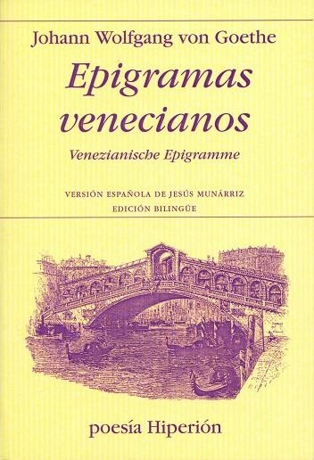 EPIGRAMAS VENECIANOS (POESIA 575) | 9788475179131 | GOETHE, JOHANN WOLFGANG VON | Llibreria La Gralla | Librería online de Granollers