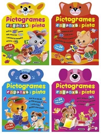 PINTA I ENGANXA PICTOGRAMES (DIVERSOS TITOLS) | 9788430536146 | Llibreria La Gralla | Llibreria online de Granollers