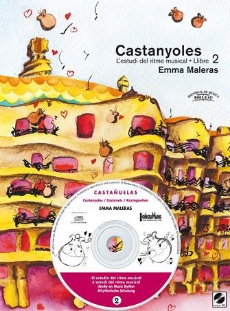 CASTANYOLES. L'ESTUDI DEL RITME MUSICAL. LLIBRE 2 | 9788480207836 | MALERAS, EMMA | Llibreria La Gralla | Llibreria online de Granollers