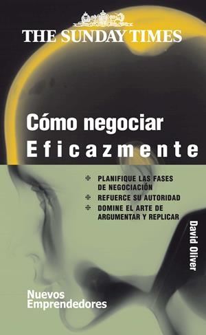 COMO NEGOCIAR EFICAZMENTE | 9788497840729 | OLIVER, DAVID | Llibreria La Gralla | Librería online de Granollers