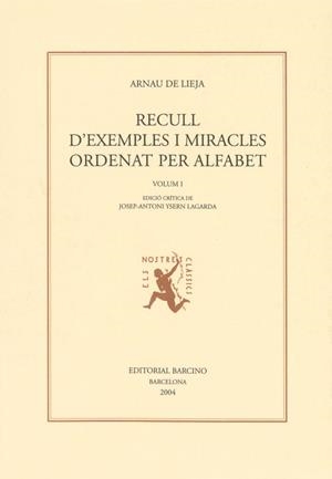 RECULL D'EXEMPLES I MIRACLES ORDENAT PER ALFABET -2 VOL- | 9788472267084 | LIEJA, ARNAU DE | Llibreria La Gralla | Librería online de Granollers