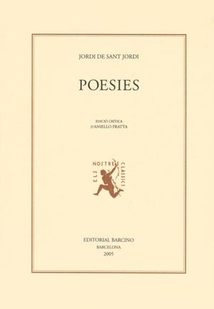 POESIES | 9788472267169 | DE SANT JORDI, JORDI | Llibreria La Gralla | Llibreria online de Granollers