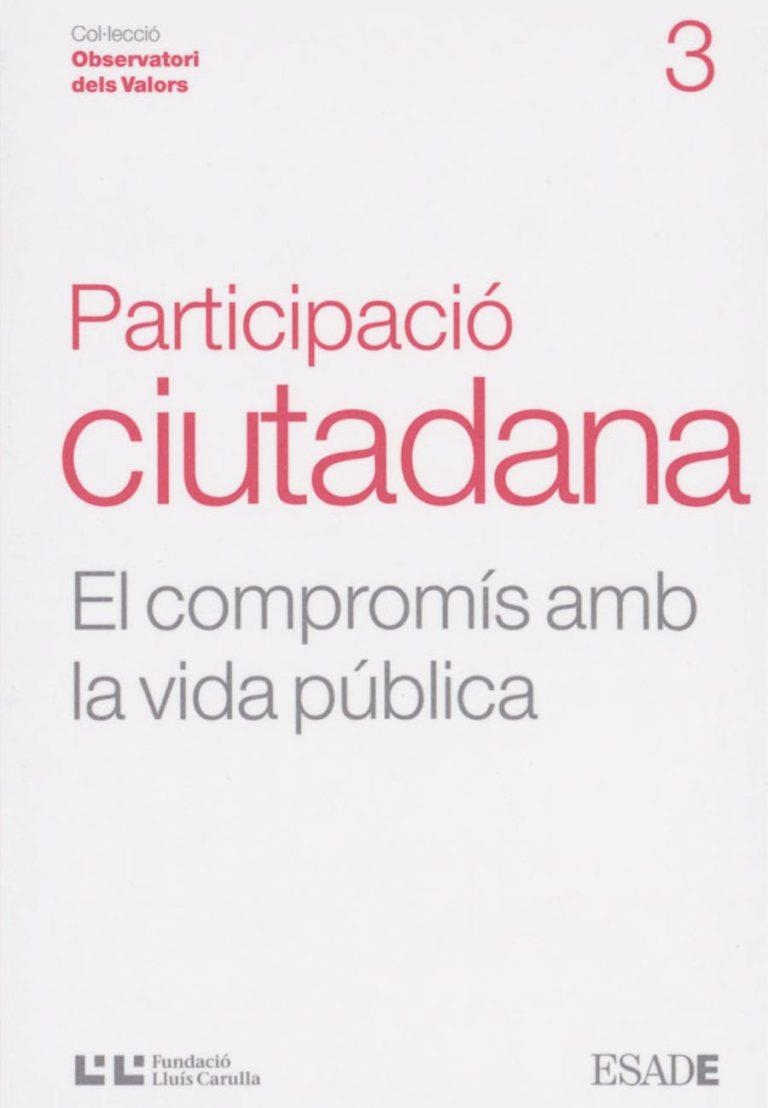 PARTICIPACIO CIUTADANA (OBSERVATORI DE VALORS, 3) | 9788472267275 | Llibreria La Gralla | Librería online de Granollers