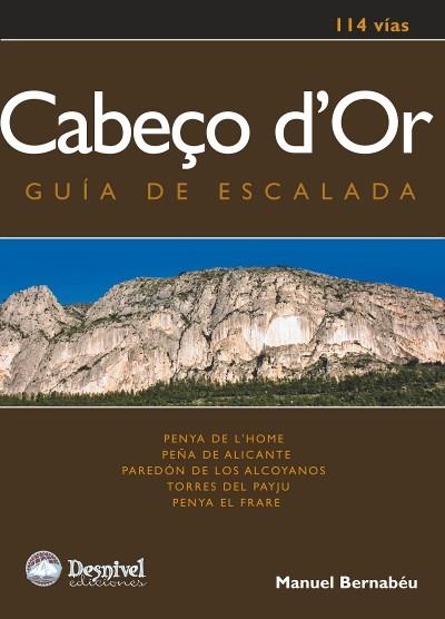 CABEÇO D´OR GUIA DE ESCALADA | 9788498291698 | BERNABEU, MANUEL | Llibreria La Gralla | Librería online de Granollers