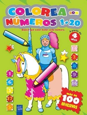 COLOREA CON NUMEROS DEL 1 AL 10 (AMARILLO) | 9788408069980 | Llibreria La Gralla | Librería online de Granollers