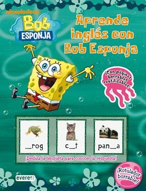 APRENDE INGLÉS CON BOB ESPONJA | 9788444168272 | NICKELODEON | Llibreria La Gralla | Llibreria online de Granollers