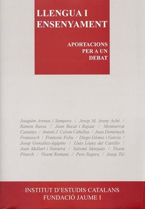 LLENGUA I ENSENYAMENT. APORTACIONS PER A UN DEBAT | 9788472836815 | DIVERSOS | Llibreria La Gralla | Llibreria online de Granollers