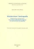 INTERJECCIONS I LEXICOGRAFIA | 9788472839939 | Llibreria La Gralla | Llibreria online de Granollers