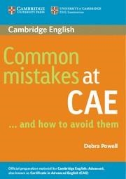COMMON MISTAKES AT CAE | 9780521603775 | Llibreria La Gralla | Librería online de Granollers
