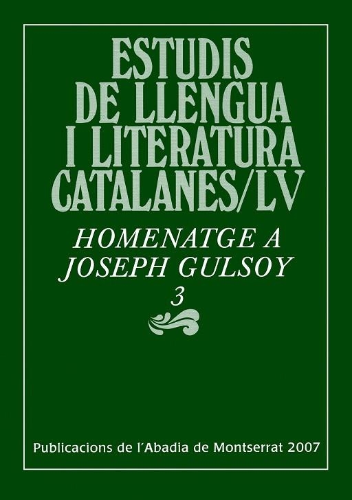 ESTUDIS DE LLENGUA I LITERATURA CATALANES LV | 9788484159735 | Llibreria La Gralla | Llibreria online de Granollers