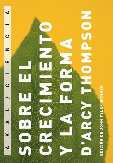 SOBRE EL CRECIMIENTO Y LA FORMA | 9788446033394 | THOMSON, D'ARCY | Llibreria La Gralla | Llibreria online de Granollers