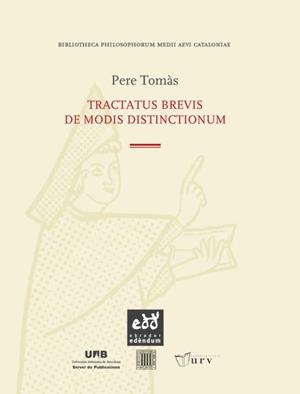 TRACTATUS BREVIS DE MODIS DISTNCTIONUM | 9788493759087 | TOMAS, PERE | Llibreria La Gralla | Librería online de Granollers